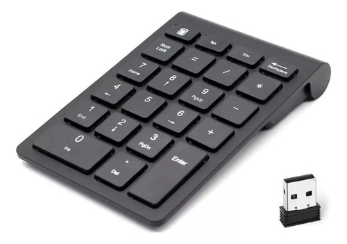 Teclado Numerico Inalambrico Numpad Mini 2.4g Pc Notebook