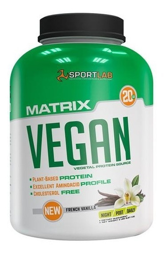 Vegan Matrix, Proteína Vegana (5 Lb) - Original
