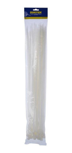  Surtek-cincho Plástico 400 X 7.6mm Blanco (50 *114225