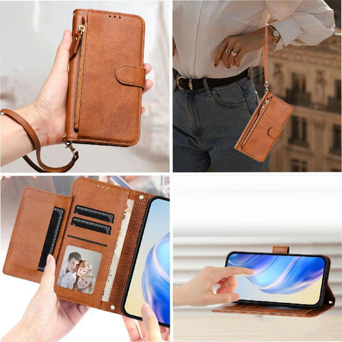 Funda Abatible For Oukitel C51 Titular De La Tarjeta Pu