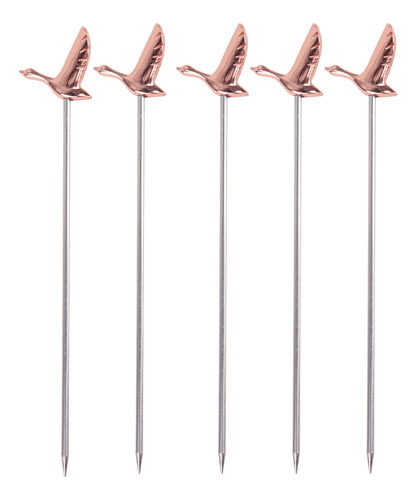 Cartel Decorativo Cocktail Skewers, 5 Unidades