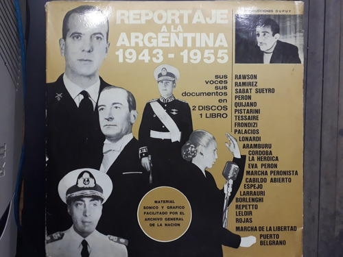 Reportaje A La Argentina 1943 - 1955 Peron - Vinilo