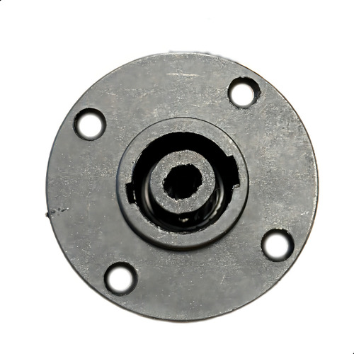 20 Conectores Plug Speakon 4 Polos Painel Redondo Cor Preto Bertô