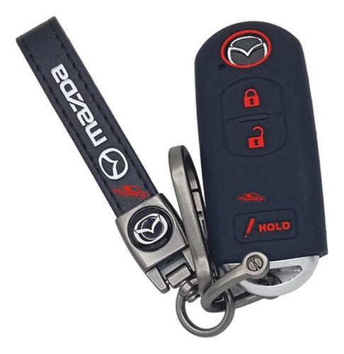 ` Funda For Llave Remota Mazda 3 2 6 Cx3 Cx5 Cx8 Mx5 3b+
