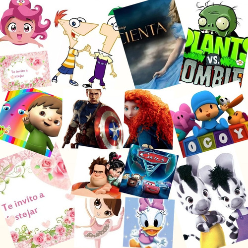 Kit Imprimible Fiesta 146 Motivos Diferentes De Todo Un Poco