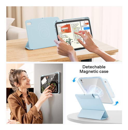 Funda Para Ipad Air 11 Pulgadas Sparin M3 M2 Generación 2025 Azul