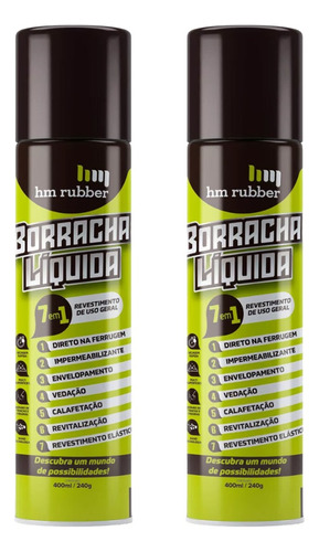 02 Borracha Liquida 7 Em 1  Hm Rubber 400ml Multissuperficie