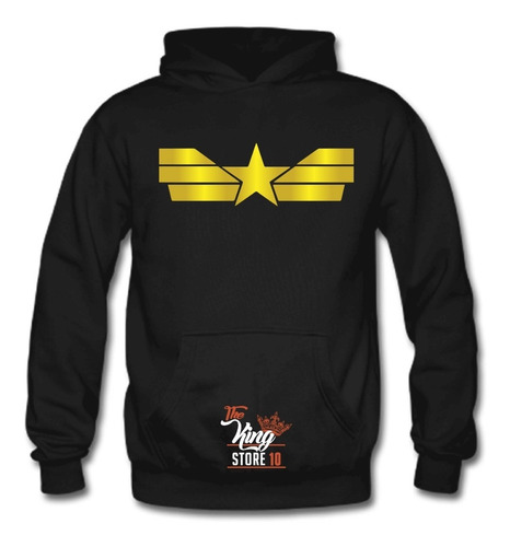 Poleron Estampado Capitan America Avengers The King Store 10