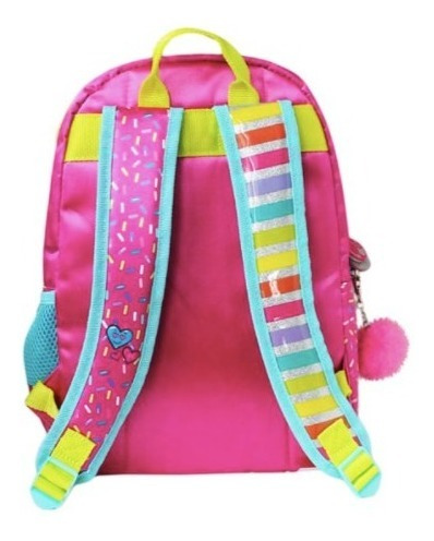 Imagen 3 de 3 de Barbie Mochila Gráfica Infantil Escolar Niña Mattel Titanio
