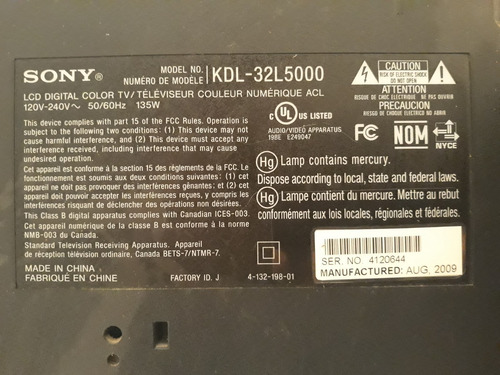 Televisor Sony Bravia 32