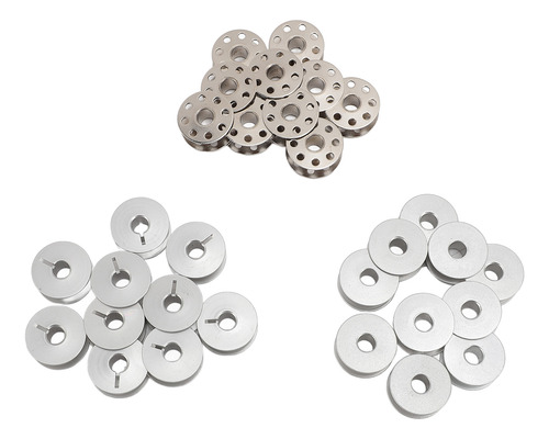 Juego De 30 Bobinas De Metal Para Máquina De Coser Lockstitc