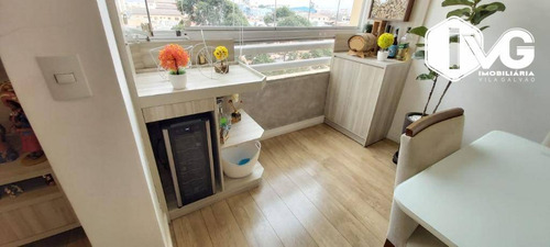 Imagem 18 de 30 de Apartamento Com 3 Dormitórios À Venda, 76 M² Por R$ 500.000,00 - Cidade Brasil - Guarulhos/sp - Ap2169