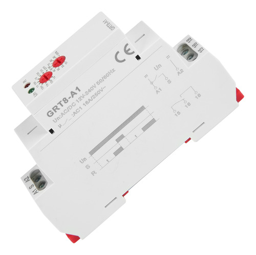 Relé De Tiempo De Retardo De Encendido Mini Grt8-a1 Tipo De