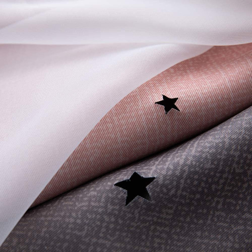 Y 2piezas Cortinas Blackout Para Niños 132x214cm Con