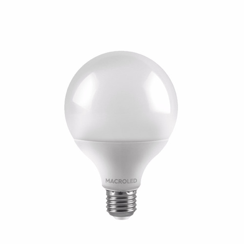 Lampara  Globo Led 18w G120 E27 Blanco Calido Pack X 4 Macro