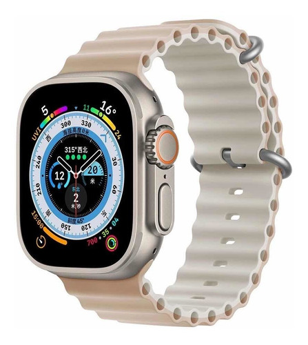 Imagen 8 de 10 de Correa Para Apple Watch Ultra Tipo Ocean