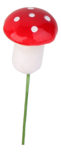 100x Miniatura Espuma De Hongos Terrario Figurita Hada Del