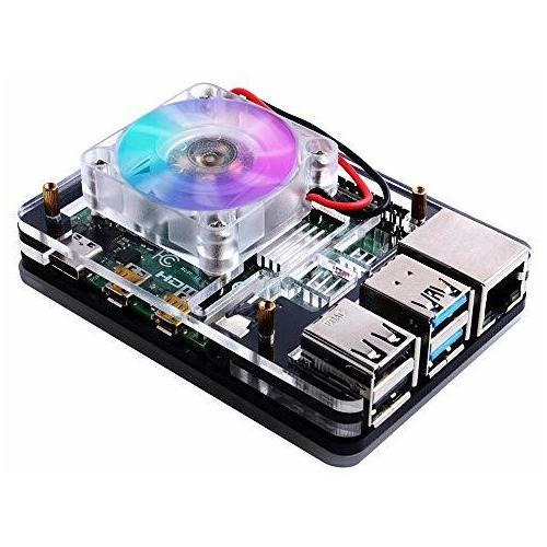 Ventilador Silencioso Geeekpi 4 Unidades Para Raspberry Pi 4