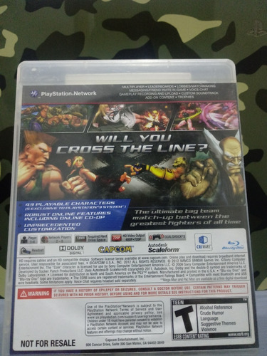 Street Fighter X Tekken Special Edition Ps3 Fisico