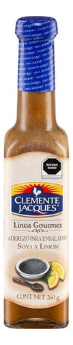 4 Pza Nuevo Aderezo Para Ensaladas Clemente Soya Y Limón Lí