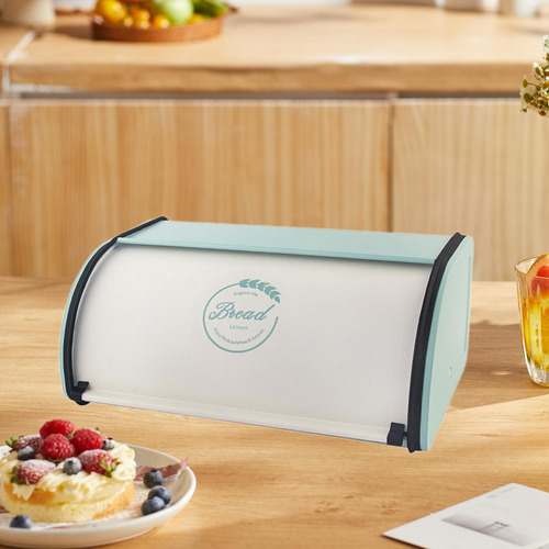 De Hierro, Soporte Con Tapa, Caja De Pastelería Verde L