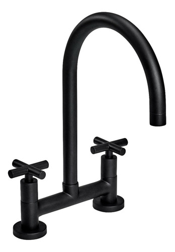 Peirano Griferia Cocina Bimando Black Velvet 51-190 Negro