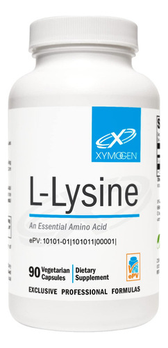 Xymogen L-lisina 1000 Mg Cápsulas - Suplemento De Aminoáci