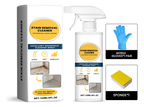 Spray Removedor De Moho O, Paquete Mediano, 120 Ml, Action T