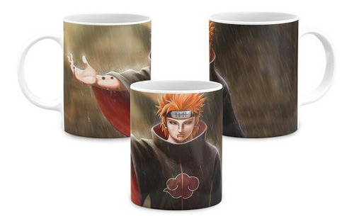 Caneca Pain Akatsuki Na Chuva - Naruto Shippuden