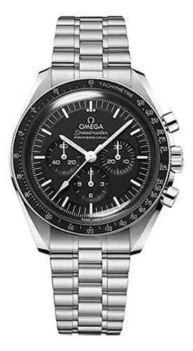 Omega Speedmaster Chronograph Hand Wind Black Dial Reloj Par