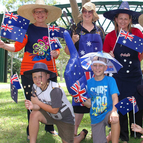 Anley Australia Mini Flag 12 Pack - Banderas En Miniatura...