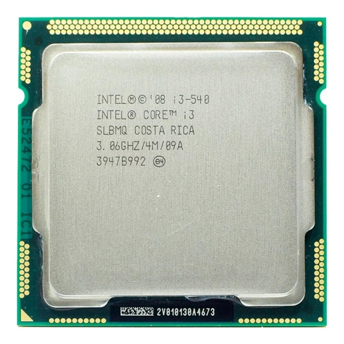 Procesador Intel Core I3-540 3.06 Ghz 1156 1ra Generación