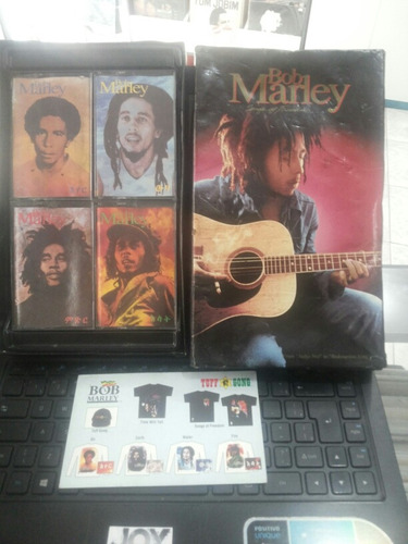 Fita Cassete Box Reggae Bob Marley Songs Of Freedom 4 Fitas 