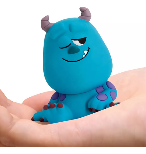 Kit 4 Bonecos Monstros Sa Disney - Sulley Mike Randall Boo