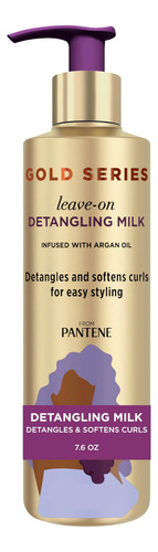 Tratamiento Desenredante Para Cabello Rizado Con Leche Pante