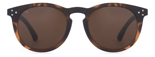 Anteojos Lentes De Sol Rusty Blinded Gafas Lente - Armazón Carey Y Negro Mate - Cristal Marrón - Mdemi-mblk/brown