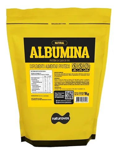 Albumina Naturovos 1kg Natural