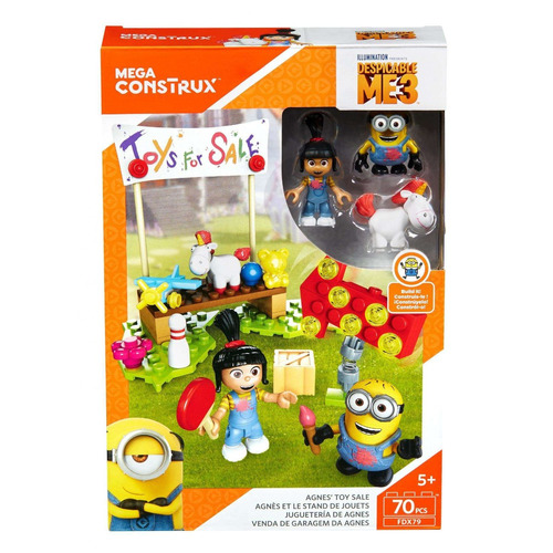 Mega Construx Despicable Me 3 Agnes' Juguete Sucio