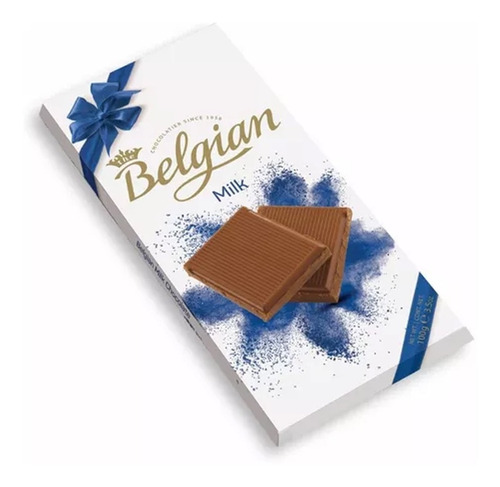 Chocolate The Belgian Con Leche X100g