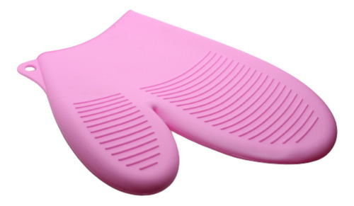 Luva De Silicone Térmica Para Pegar Coisas Quentes Cor Vermelho
