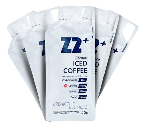 Gel Z2+ Iced Coffee 40g Kit Com 5 Sachês