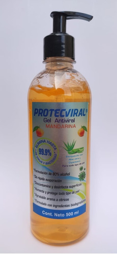 Protecviral Gel Antiviral Botella 500ml Caja Con 30 Piezas