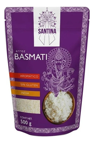 4 Pza Arroz Santina Basmati Especializado 500 G