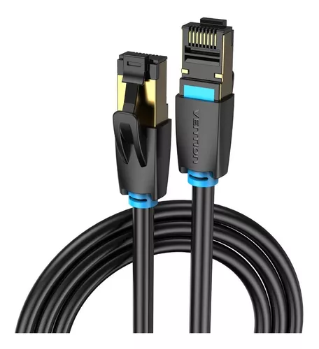 Cable Ethernet Vention Cat 8 Reforzado Conector Rj45 2m