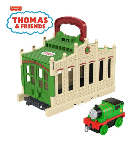 1 Tren Percy Shed Thomas & Friends Connect & Go Fisher Price