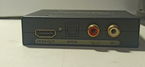 Imagen 2 de 3 de Convertidor Audio Estéreo 4k Hdmi Audio Extractor 5.1 Spdif