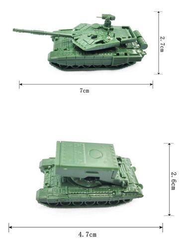 Sk 2 X 4 Peças 1/144 Tanque Lançador De Foguetes Modelo