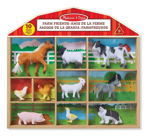 Melissa & Doug Set Colección Animales Granja