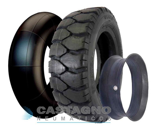 Imagen 1 de 6 de Neumatico 650 X 10 Autoelevador/bobcat Castagno Neumaticos