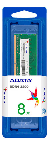 Memoria Ram Para Portatil O Aio 8gb Ddr4 3200 Mhz Adata